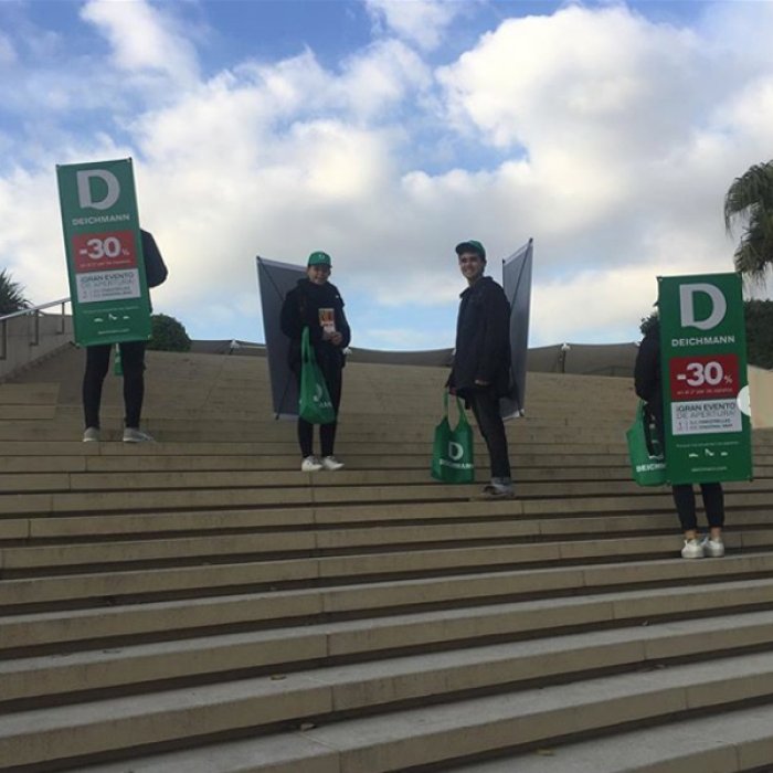 Deichmann Walkers | Belowactions street marketing Barcelona